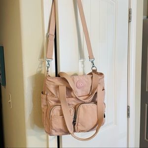 Kipling Sady pink messenger crossbody bag